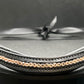 Hint of Rose Gold Browband (17")