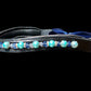 Ocean Bobbles Browband - Quick Snap Loops (16")