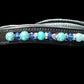 Ocean Bobbles Browband - Quick Snap Loops (16")