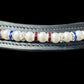 Patriotic Pearl Browband (16")