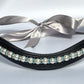 Pearl & Aqua Bling Browband