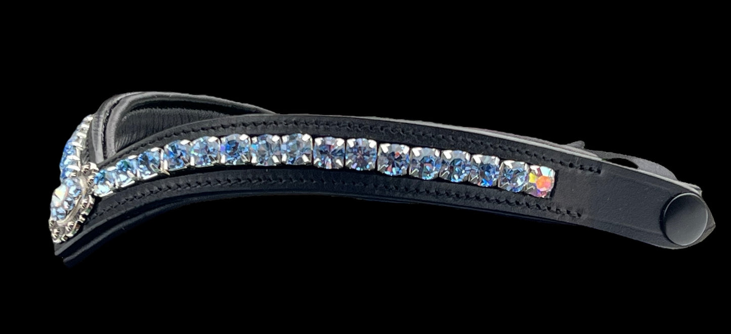 Sky is the Limit Concho Browband w/ Quick Snap Loops -15"