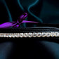 Crystal Concho Browband w/ Quick Snap Loops - 17"