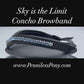 Sky is the Limit Concho Browband w/ Quick Snap Loops -15"