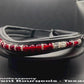 50 Shades of Red Browband - Quick Snap Loops